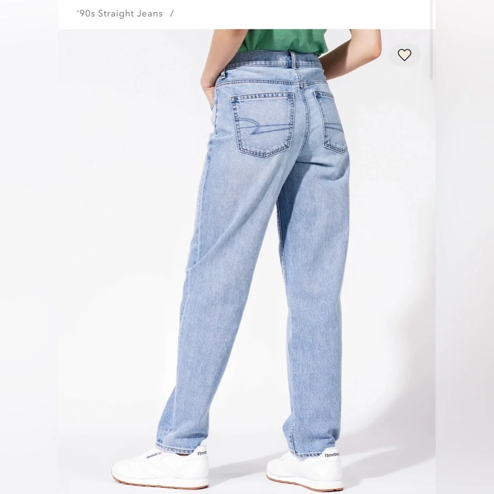 AE '90s Straight Rigid Jean (Classic Blue) - Size 2 - Picture 9 of 13